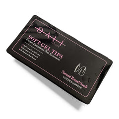 Natural Round Small Soft Gel Tips - 15 Sizes (600pcs)