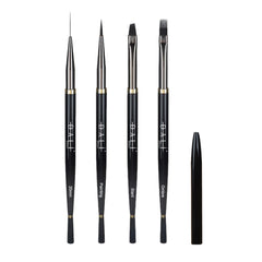 Artistic Nail Art Brush Set 2 4pc ABS24