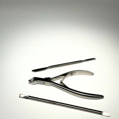 Cuticle Tool Set (silver 3 piece)  CTS02